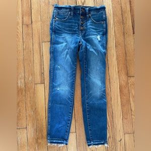 Madewell 10” high rise skinny jeans - size 25